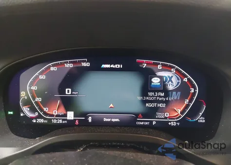 2021 BMW X4 M40I из США, поврежденный, VIN 5UX2V5C06M9G46908